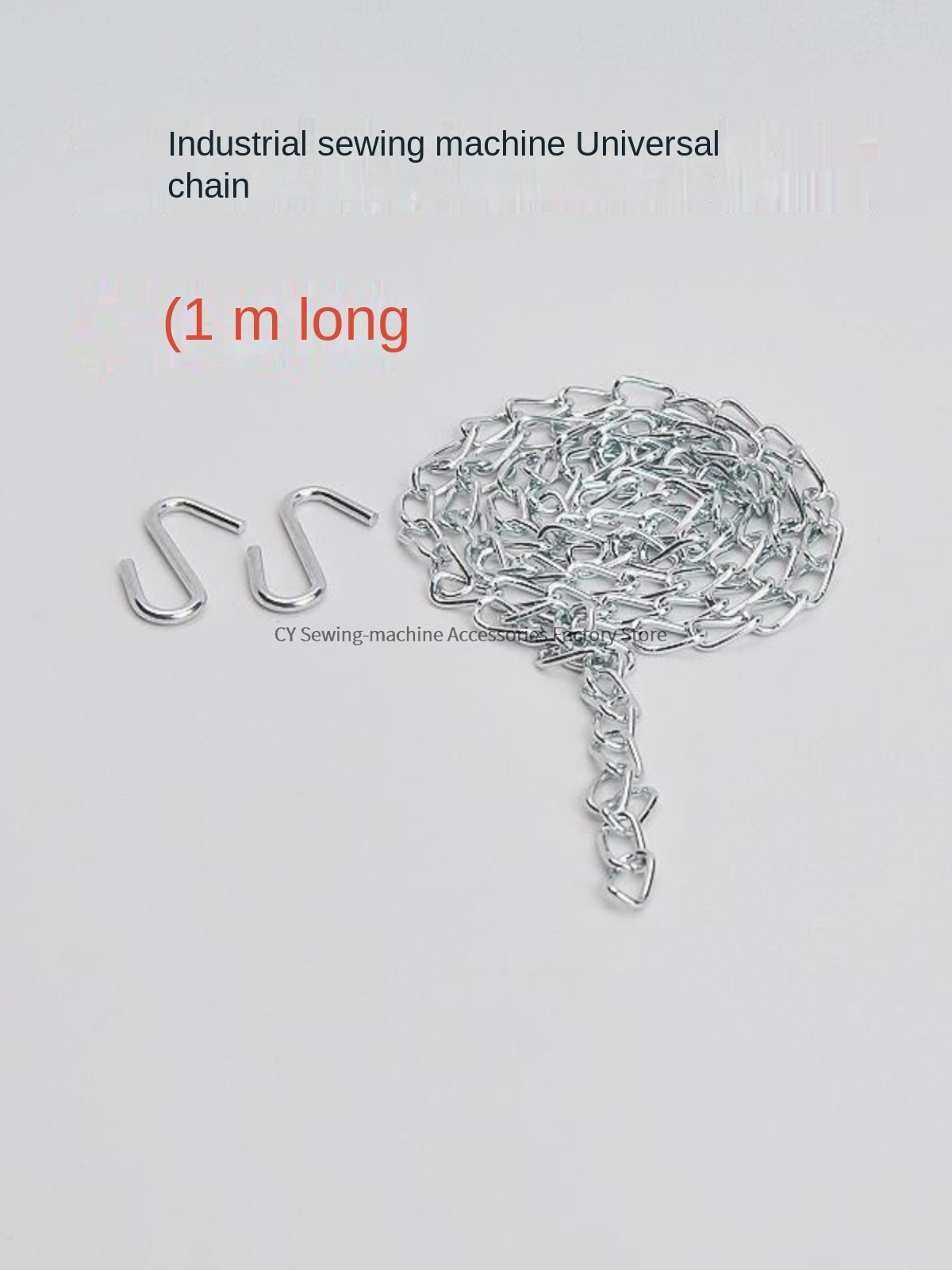 Embroidery Chain Stitch - Cadena de hierro de 1m con