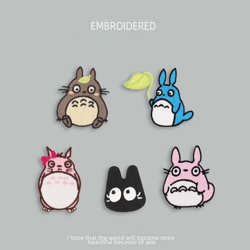 Embroidery Patches - Parches Bordados Termoadhesivos de Mi Vecino