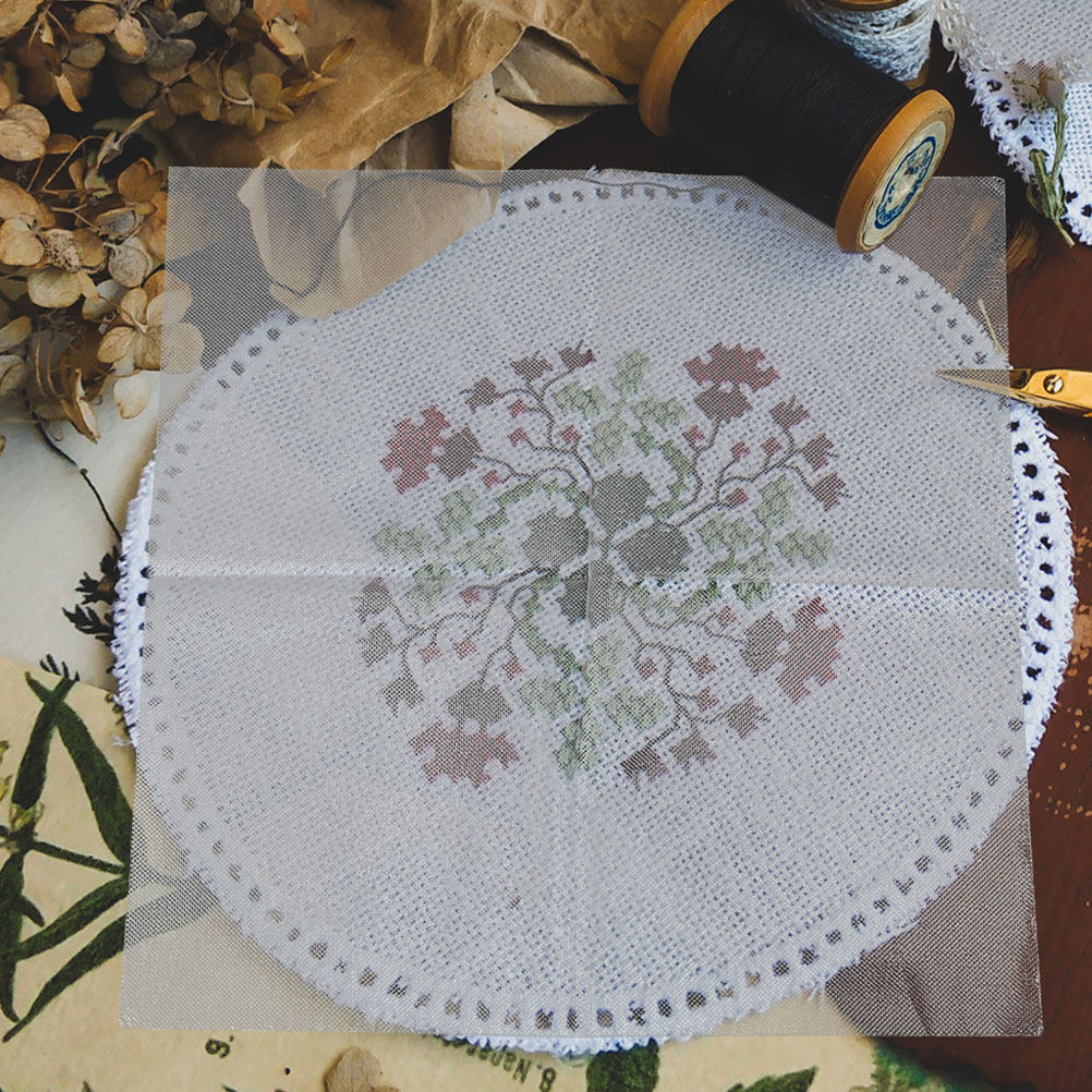 Embroidery Kit Set - Juego de 8 Hojas de Papel
