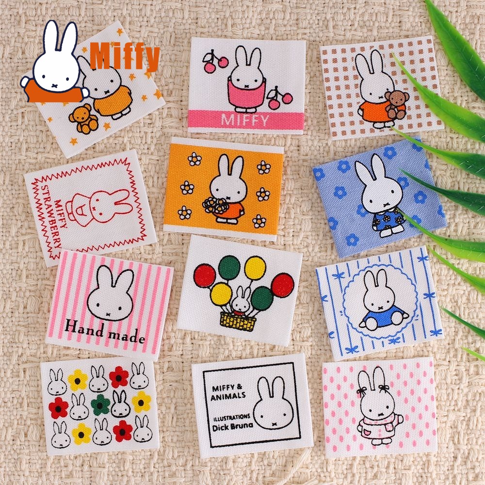 Parche de tela Kawaii Miffy, p - Embroidery Patches reseña y precio