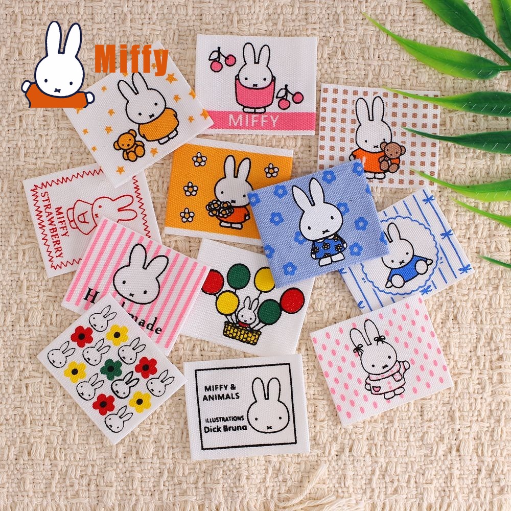 Parche de tela Kawaii Miffy, p - Embroidery Patches reseña y precio