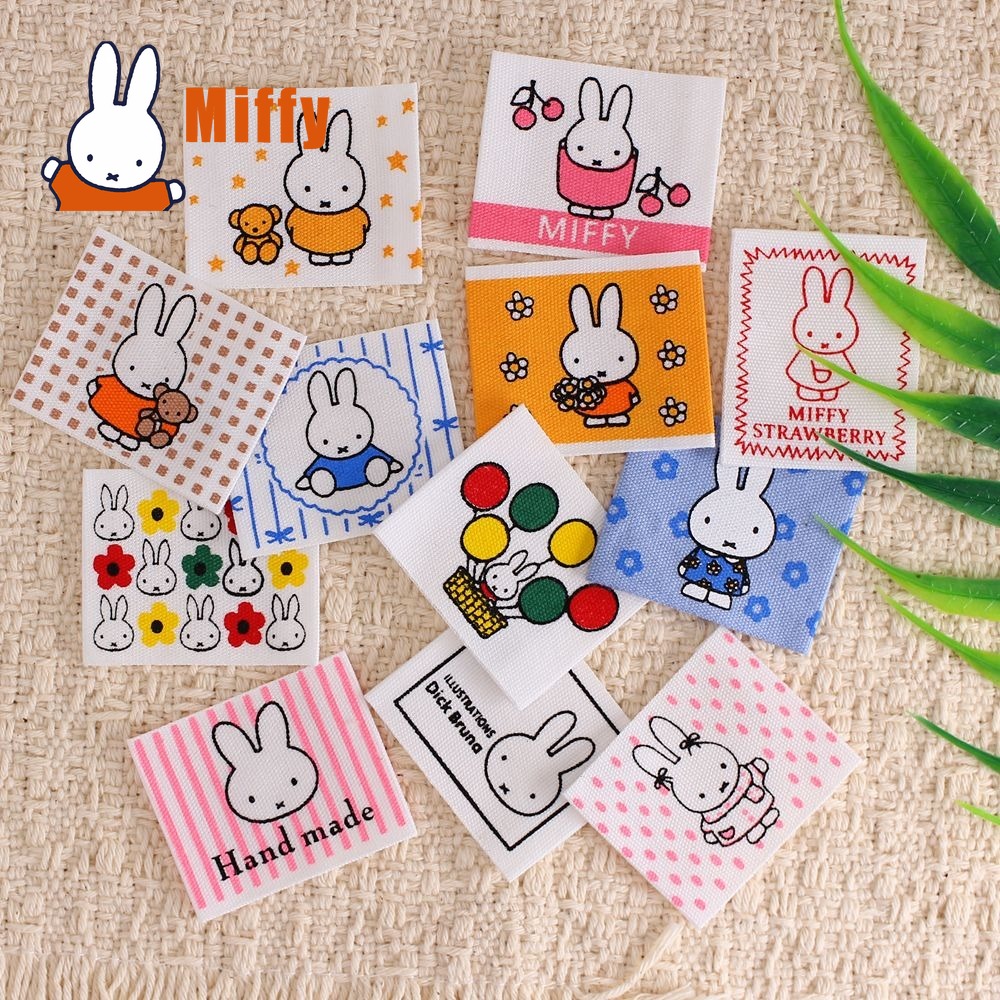 Parche de tela Kawaii Miffy, p - Embroidery Patches reseña y precio