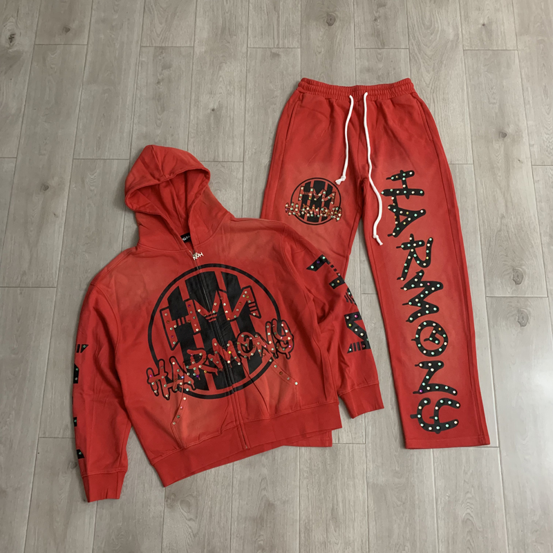 Conjunto de Sudadera con Capuc - Embroidery Cotton reseña y precio