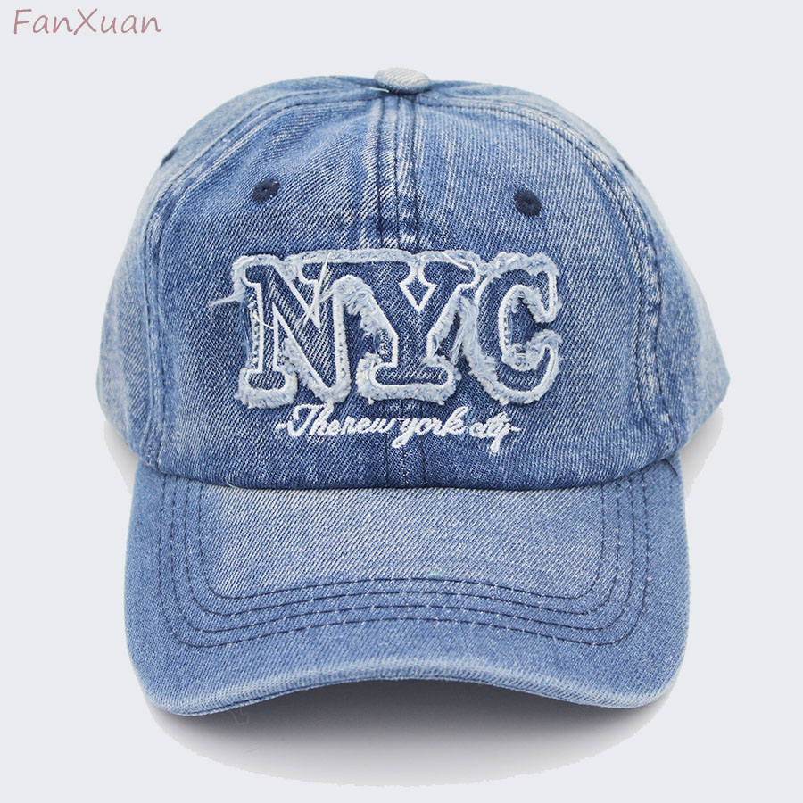 Gorra de béisbol de mezclilla  - Embroidery Nyc reseña y precio