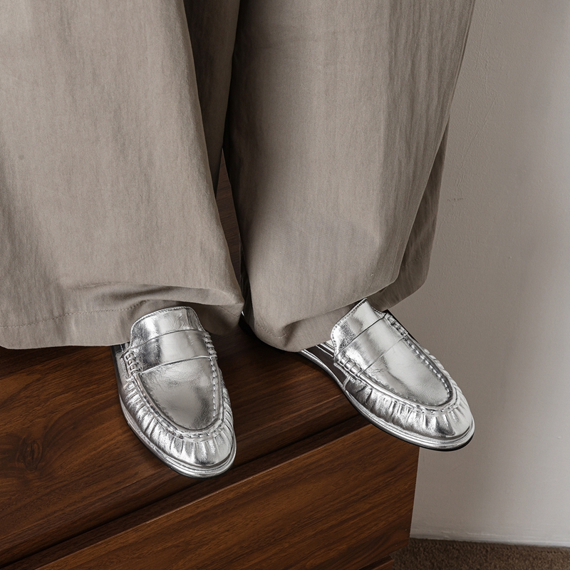 Mocasines de Mujer de Cuero Ge - Embroidery Flat Shoes reseña y precio