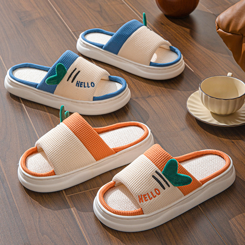 Pantuflas de Lino de Nuevo Est - Embroidery Flat Shoes reseña y precio