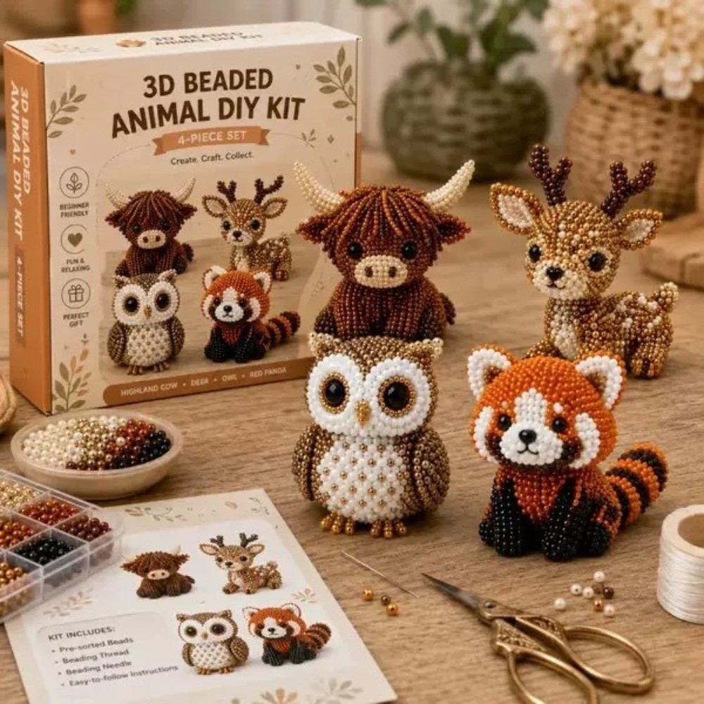 Kit de bordado de cuentas de a - Embroidery Kit Set reseña y precio