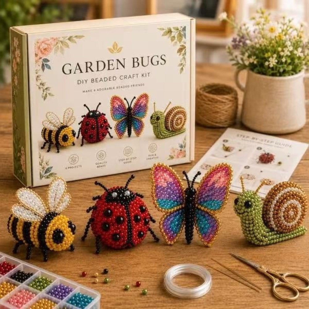 Kit de bordado de cuentas de a - Embroidery Kit Set reseña y precio