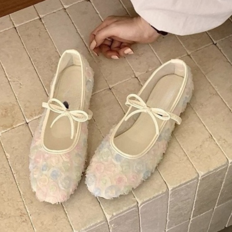 Nuevos Zapatos Mary Jane de Ma - Embroidery Flat Shoes reseña y precio
