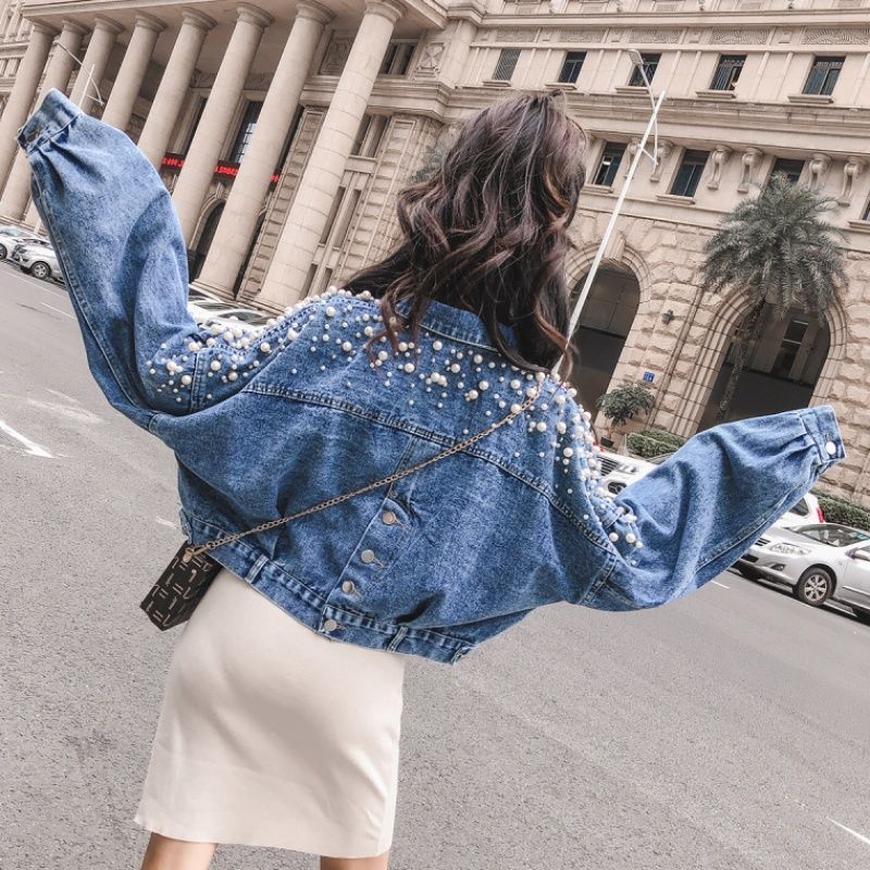 Chaqueta vaquera Bling para mu - Embroidery Vest reseña y precio