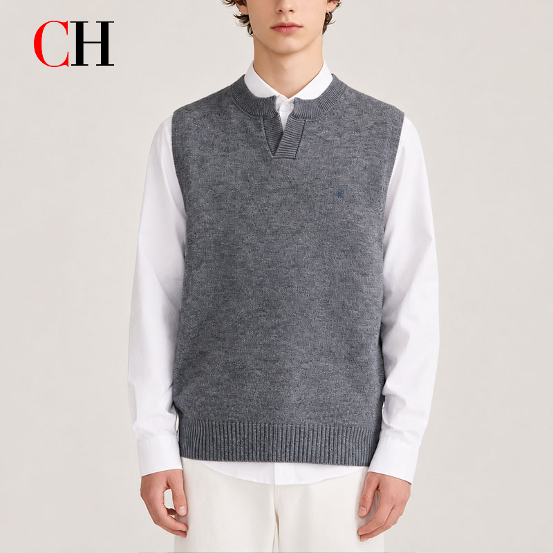 Chaleco de Punto sin Mangas pa - Embroidery Vest reseña y precio