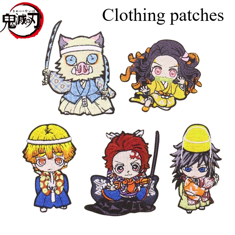 Demon Slayer Kamado Tanjirou K - Embroidery Patches reseña y precio