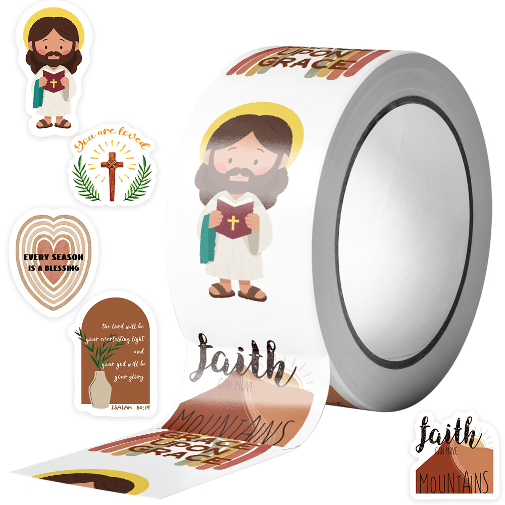 500 pegatinas de Jesús y la Bi - Embroidery Wall Art reseña y precio