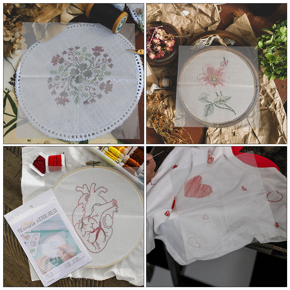Juego de 8 Hojas de Papel de T - Embroidery Kit Set reseña y precio