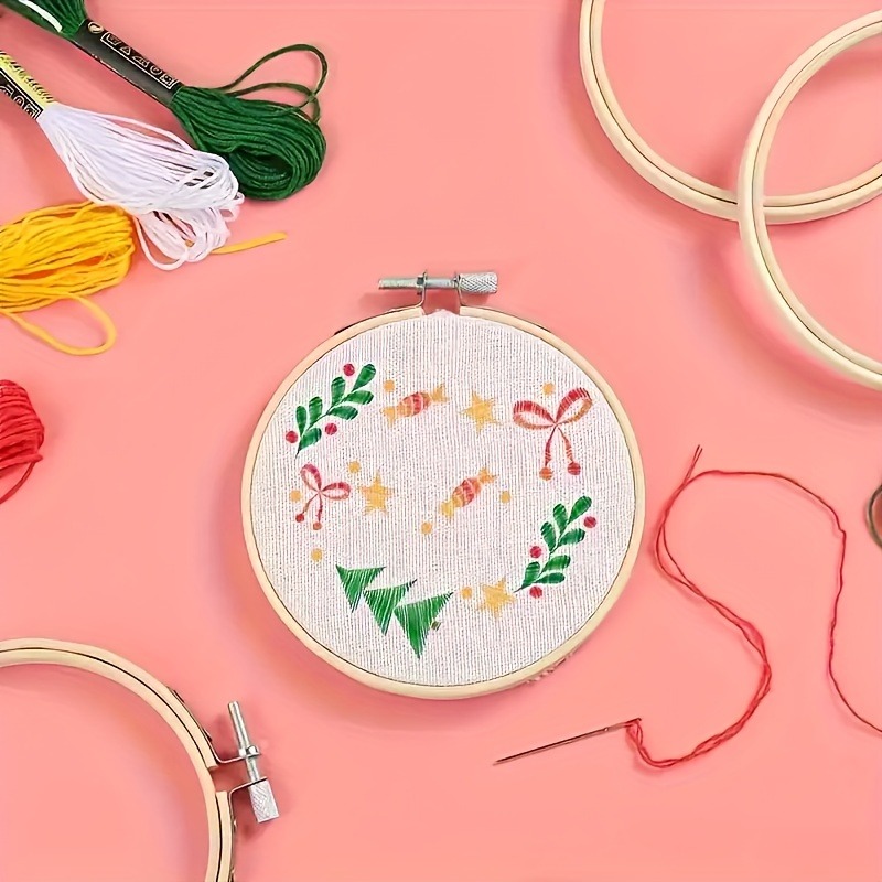 20 aros de bordado ajustables  - Embroidery Ring Sizes reseña y precio