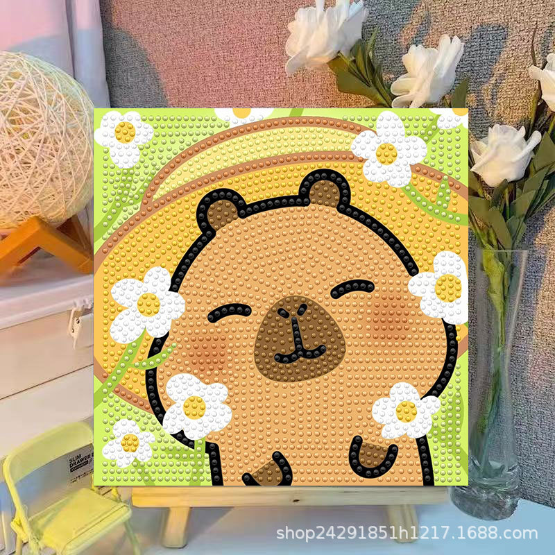 Pintura Decorativa de Diamante - Embroidery Painting reseña y precio