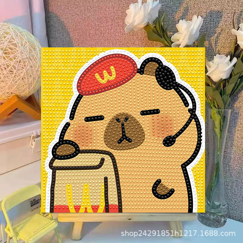 Pintura Decorativa de Diamante - Embroidery Painting reseña y precio