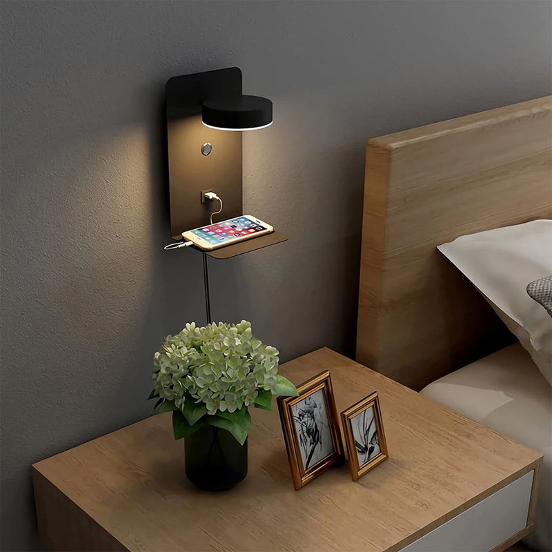 Lámparas de pared Led con carg - Embroidery Wall Art reseña y precio